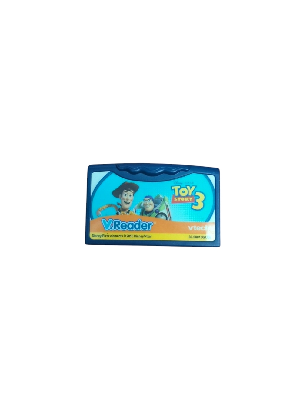 VTech V.Reader Disney Pixar Toy Story 3 Game Cartridge Tested And Works.